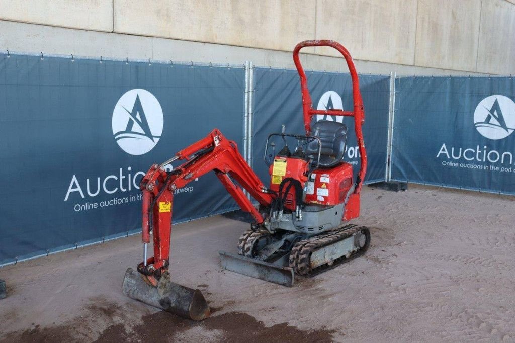 Minibagger des Typs Yanmar SV08-1A, Gebrauchtmaschine in Antwerpen (Bild 9)