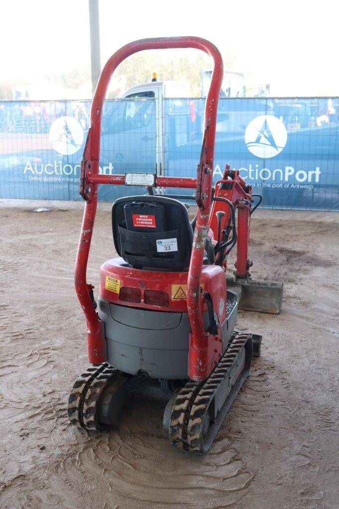 Minibagger van het type Yanmar SV08-1A, Gebrauchtmaschine in Antwerpen (Foto 5)