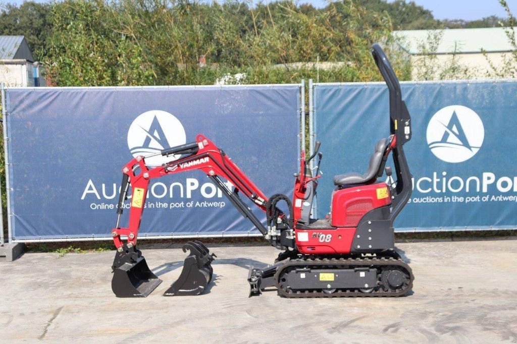 Minibagger del tipo Yanmar SV08-1C, Neumaschine en Antwerpen (Imagen 2)