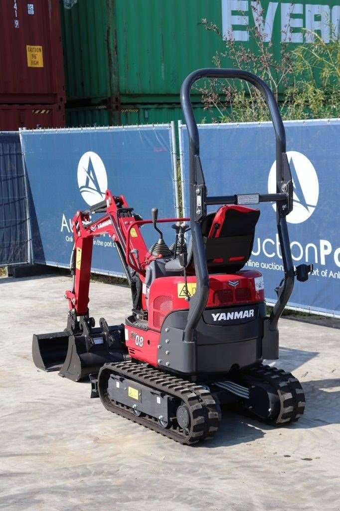 Minibagger a típus Yanmar SV08-1C, Neumaschine ekkor: Antwerpen (Kép 4)