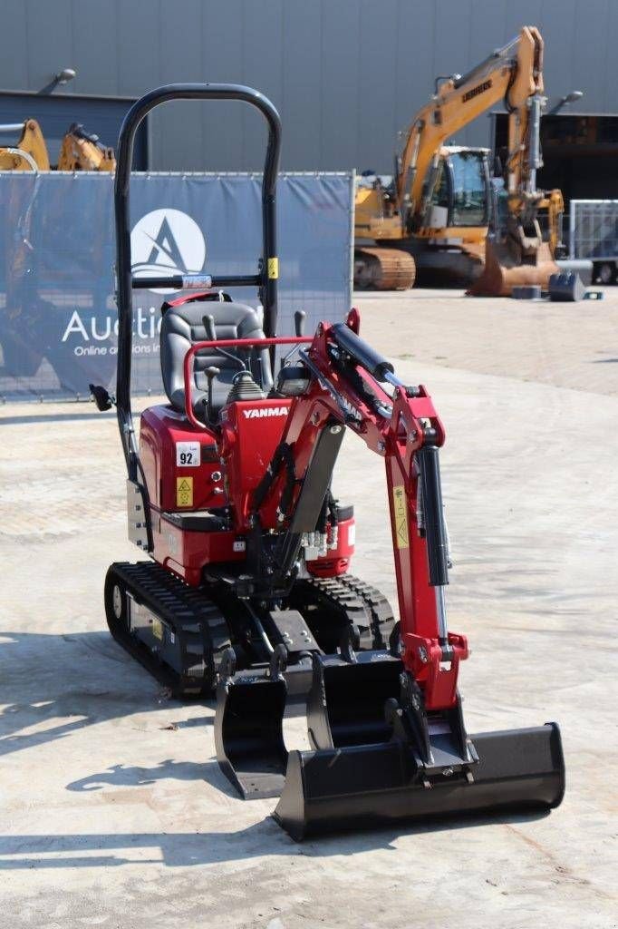 Minibagger des Typs Yanmar SV08-1C, Neumaschine in Antwerpen (Bild 8)