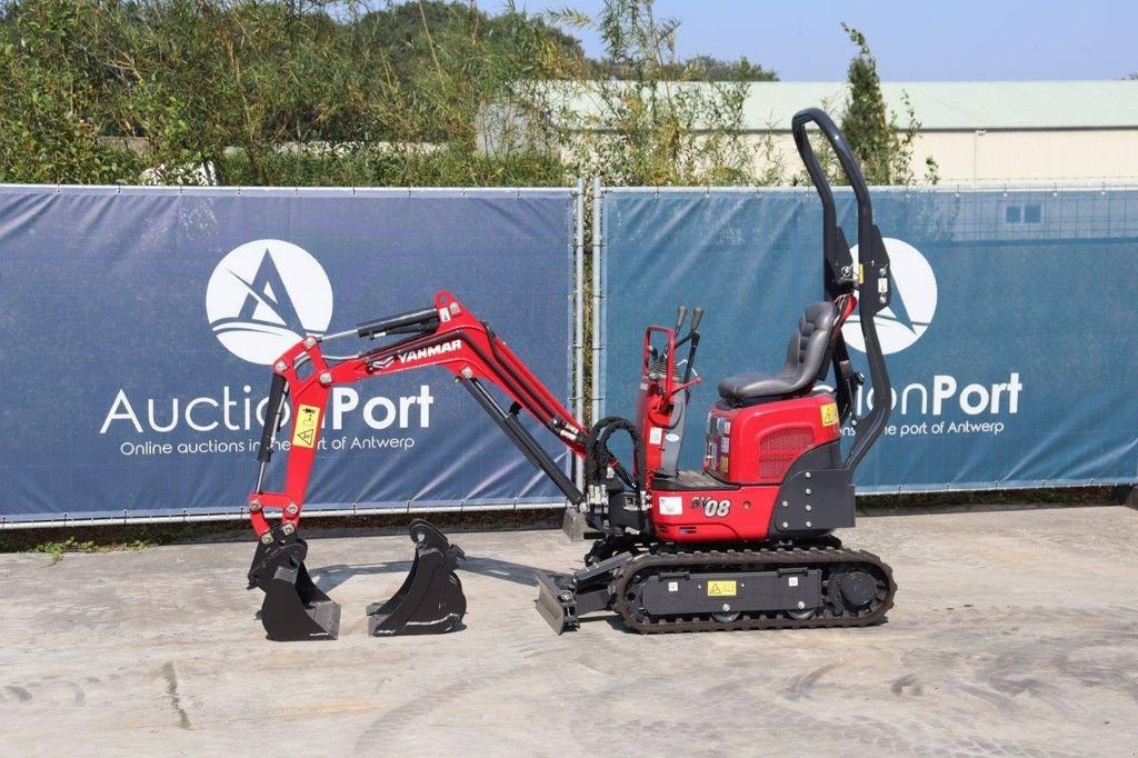 Minibagger tip Yanmar SV08-1C, Neumaschine in Antwerpen (Poză 1)