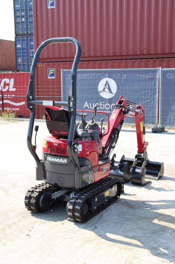 Minibagger del tipo Yanmar SV08-1C, Neumaschine en Antwerpen (Imagen 7)