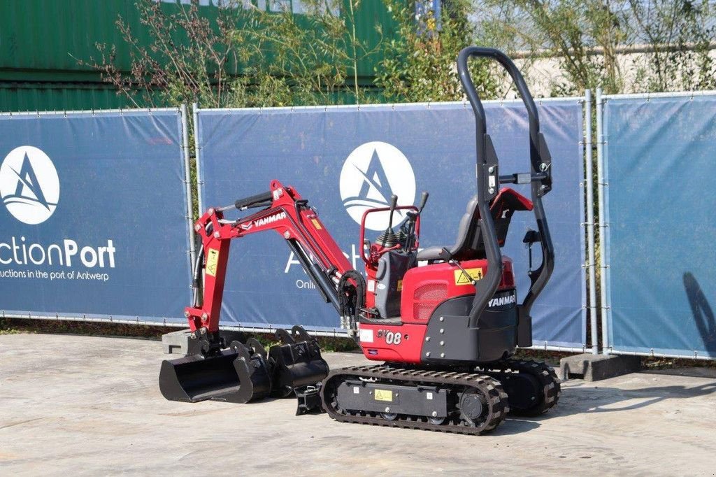 Minibagger del tipo Yanmar SV08-1C, Neumaschine en Antwerpen (Imagen 3)