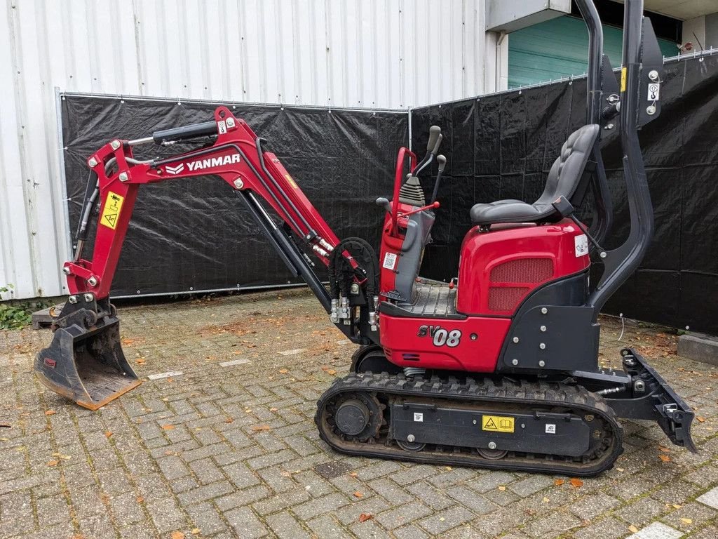 Minibagger van het type Yanmar SV08-1C, Gebrauchtmaschine in Groningen (Foto 1)