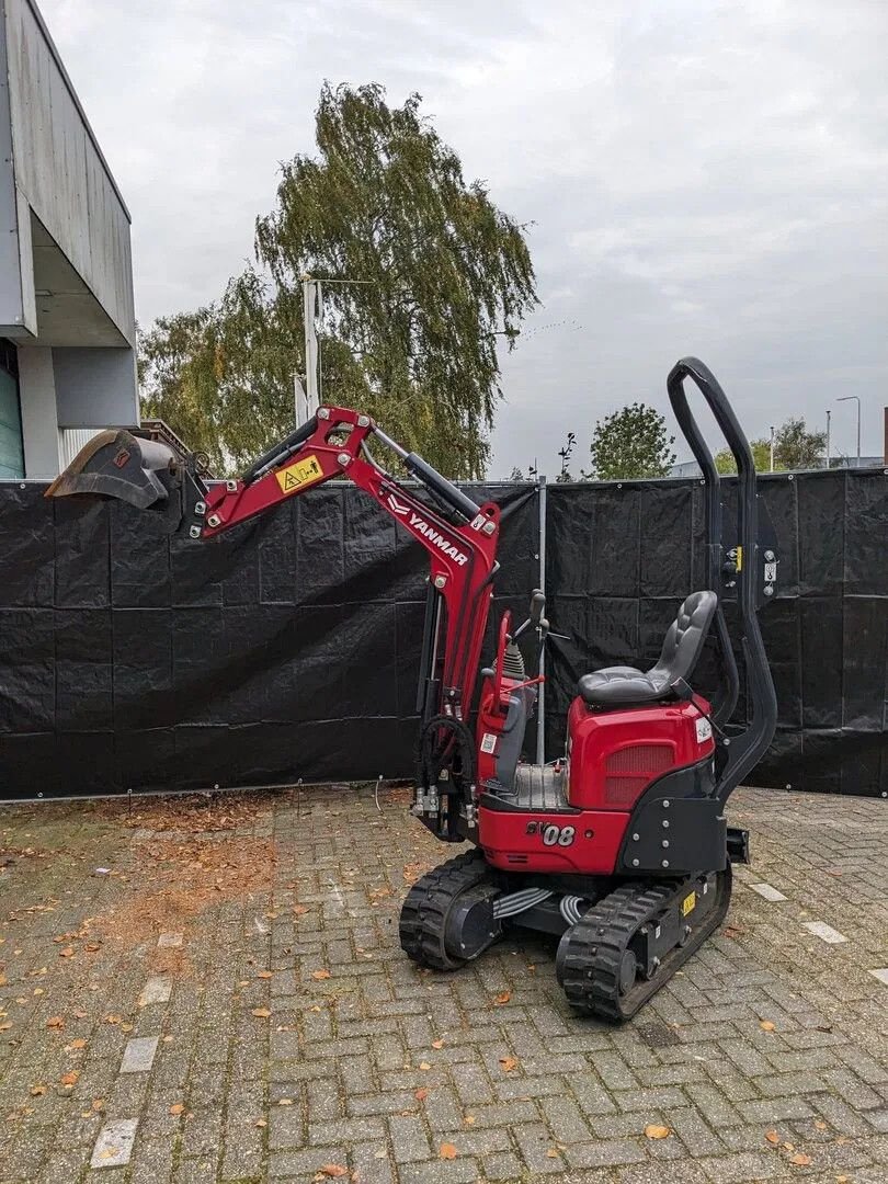 Minibagger van het type Yanmar SV08-1C, Gebrauchtmaschine in Groningen (Foto 3)