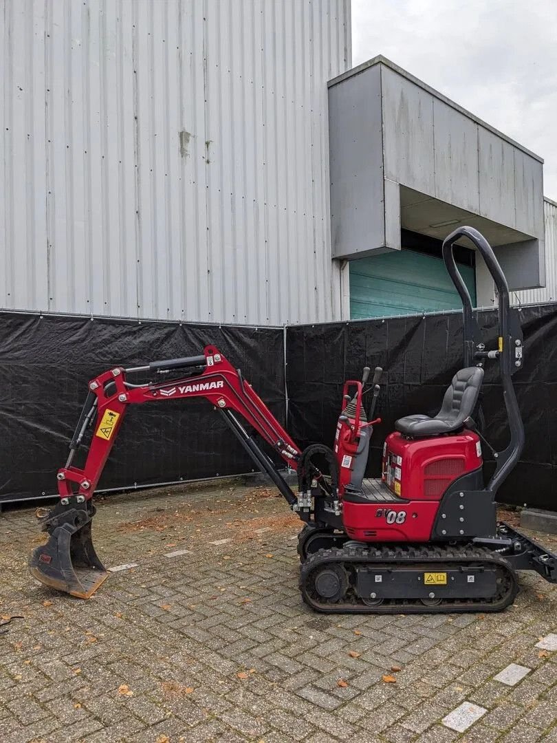 Minibagger des Typs Yanmar SV08-1C, Gebrauchtmaschine in Groningen (Bild 5)