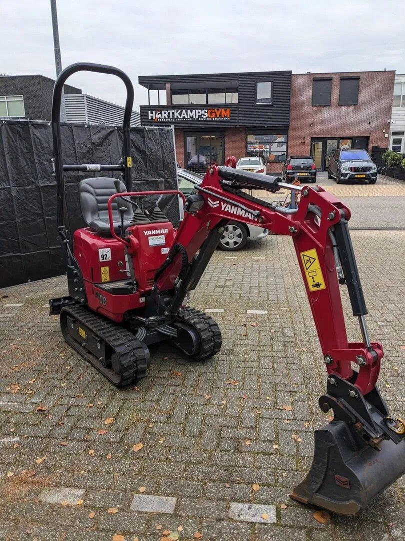 Minibagger del tipo Yanmar SV08-1C, Gebrauchtmaschine In Groningen (Immagine 11)