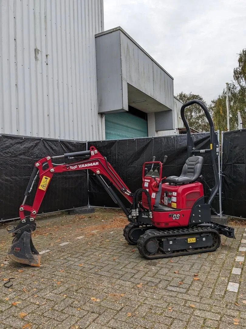 Minibagger typu Yanmar SV08-1C, Gebrauchtmaschine w Groningen (Zdjęcie 8)