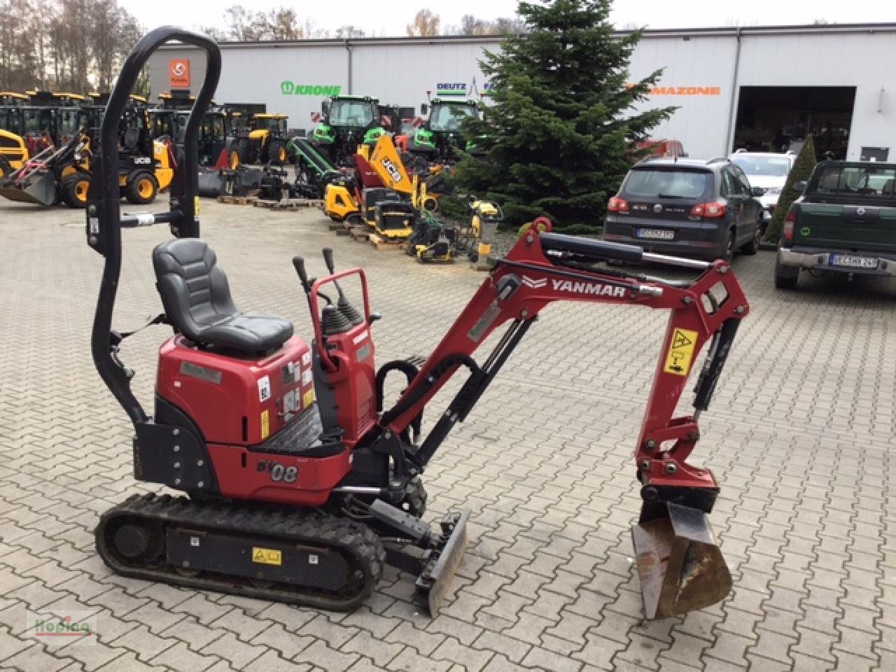 Minibagger a típus Yanmar SV08-1C, Gebrauchtmaschine ekkor: Bakum (Kép 3)