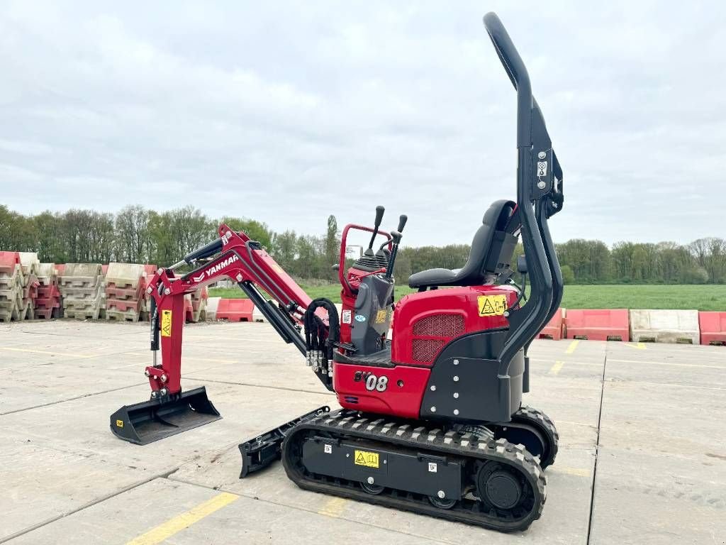 Minibagger a típus Yanmar SV08 -(NEW) Including 3 Buckets / Hamer Lines, Neumaschine ekkor: Veldhoven (Kép 3)