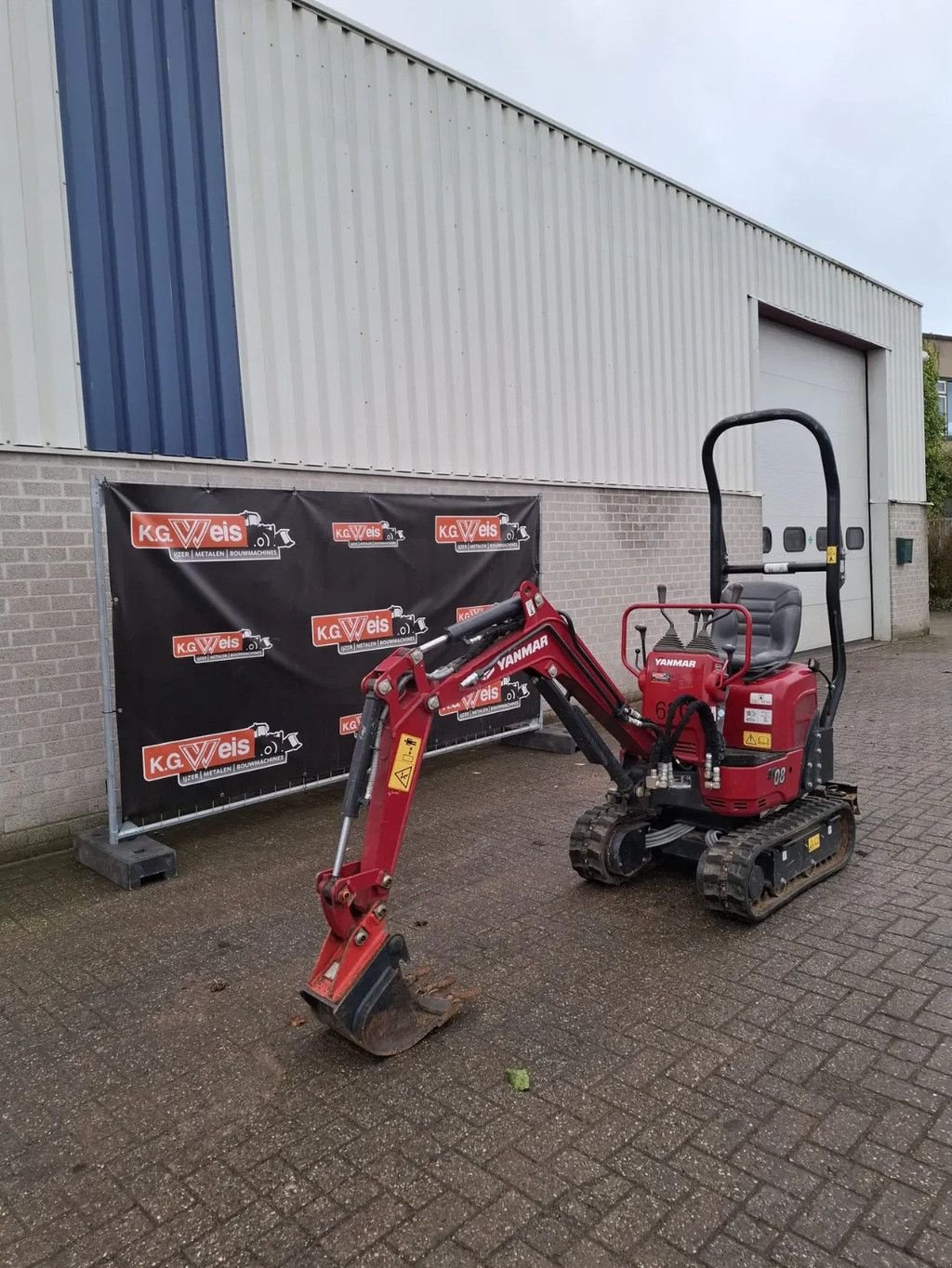 Minibagger a típus Yanmar SV08, Gebrauchtmaschine ekkor: Winterswijk (Kép 4)