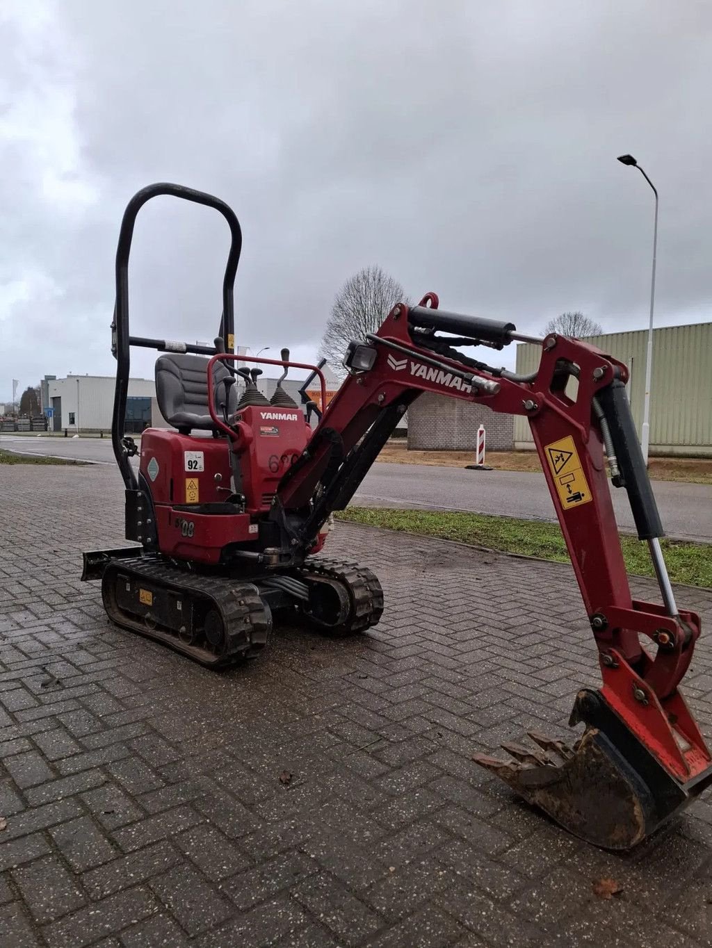 Minibagger a típus Yanmar SV08, Gebrauchtmaschine ekkor: Winterswijk (Kép 5)