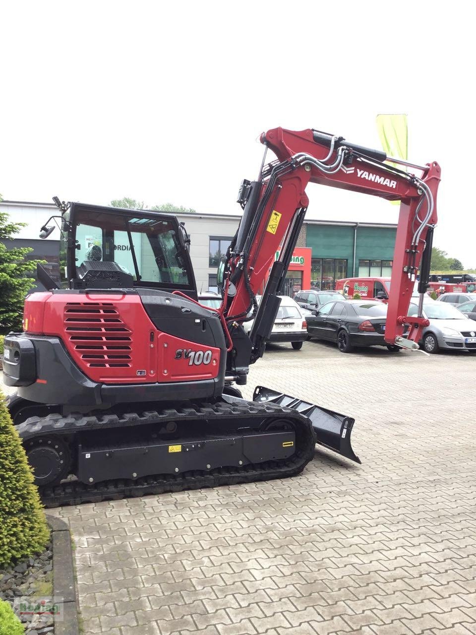 Minibagger van het type Yanmar SV100 SV100 2PB Advance, Gebrauchtmaschine in Bakum (Foto 3)