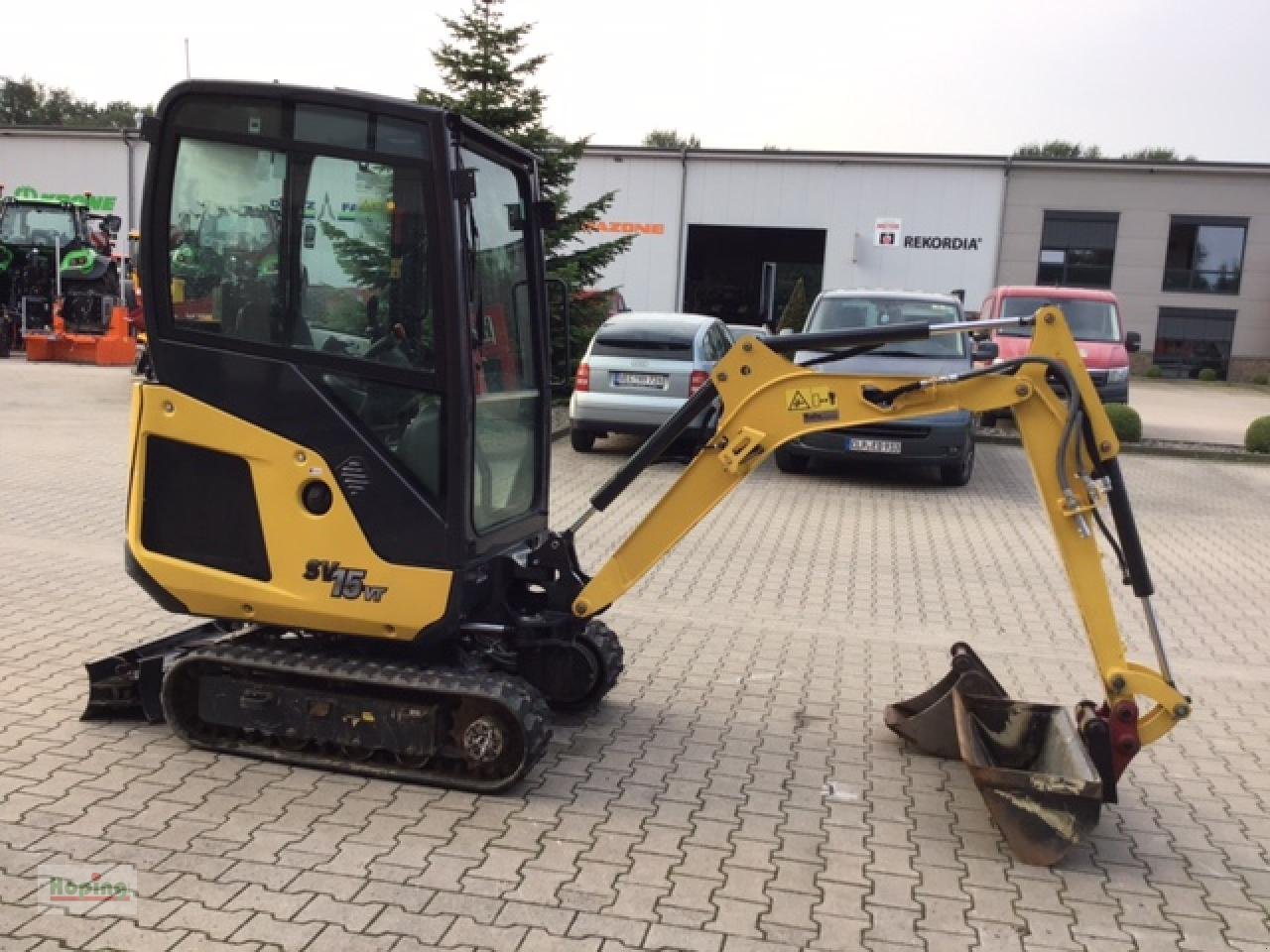 Minibagger Türe ait Yanmar SV15 VT, Gebrauchtmaschine içinde Bakum (resim 4)