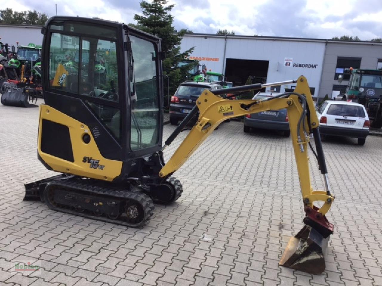 Minibagger tip Yanmar SV15 VT, Gebrauchtmaschine in Bakum (Poză 4)