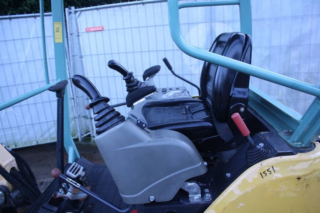 Minibagger typu Yanmar SV15, Gebrauchtmaschine w Antwerpen (Zdjęcie 11)