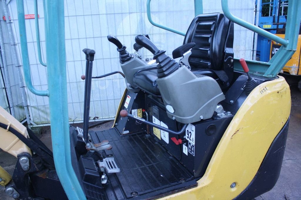 Minibagger typu Yanmar SV15, Gebrauchtmaschine w Antwerpen (Zdjęcie 10)