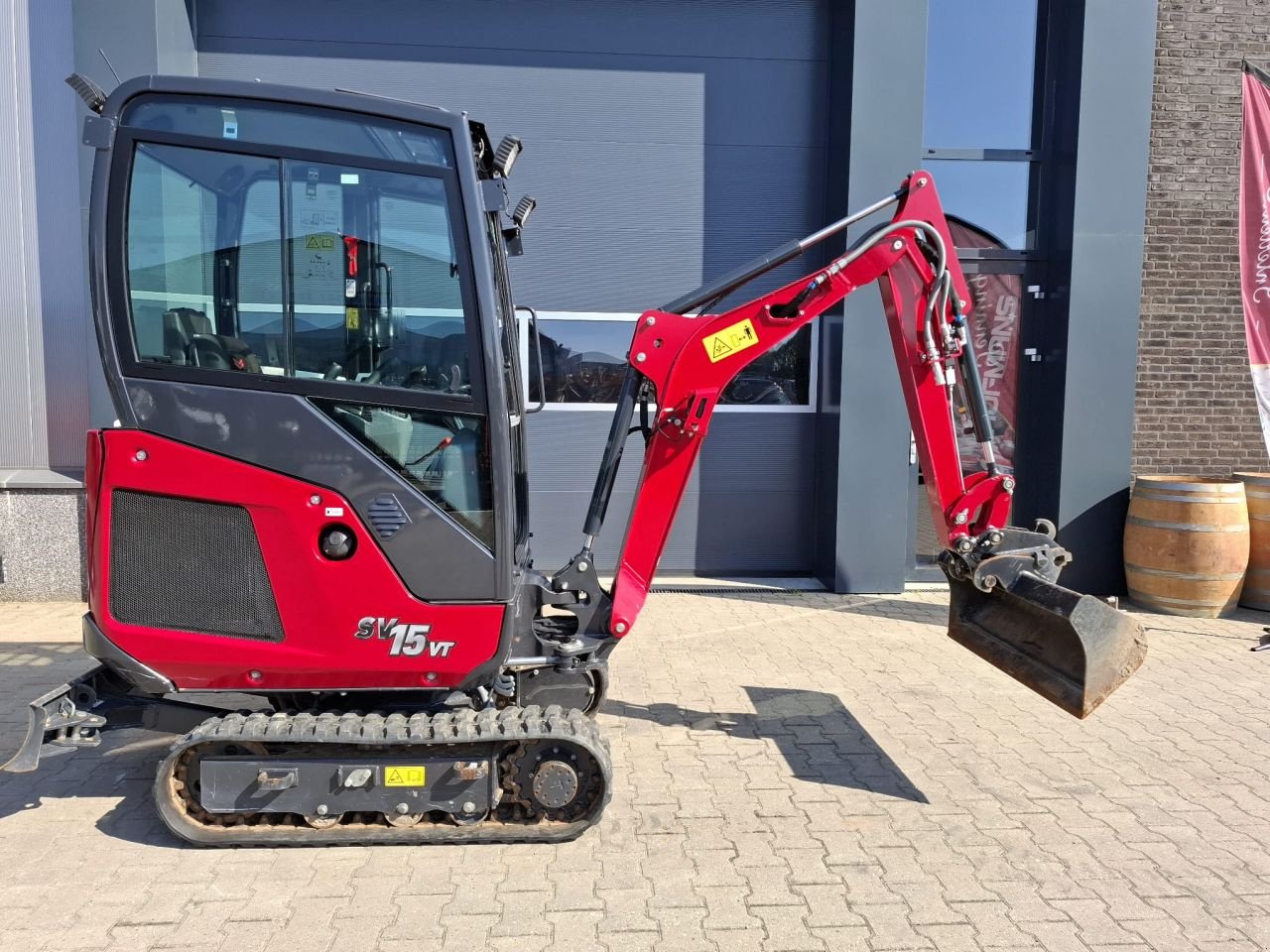 Minibagger du type Yanmar Sv15, Gebrauchtmaschine en Hedel (Photo 4)