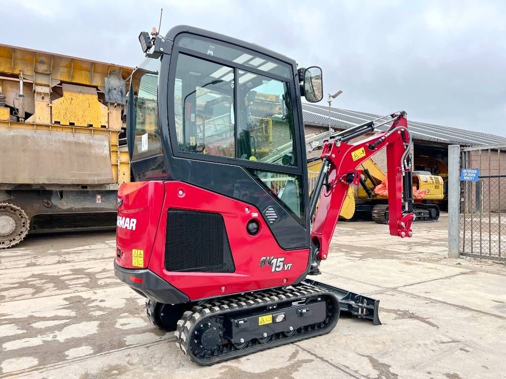 Minibagger typu Yanmar SV15VT - (NEW) / Hammer Lines / CE, Gebrauchtmaschine v Veldhoven (Obrázok 5)