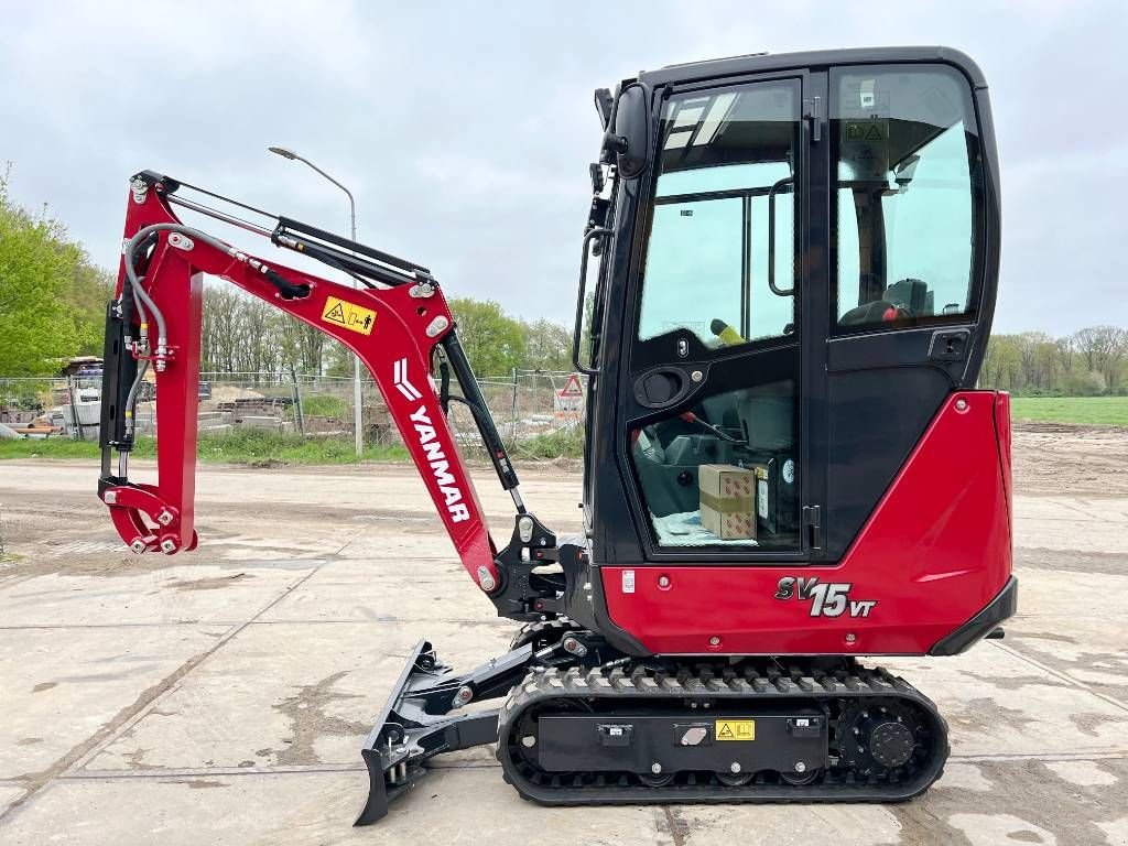 Minibagger van het type Yanmar SV15VT - (NEW) / Hammer Lines / CE, Gebrauchtmaschine in Veldhoven (Foto 1)