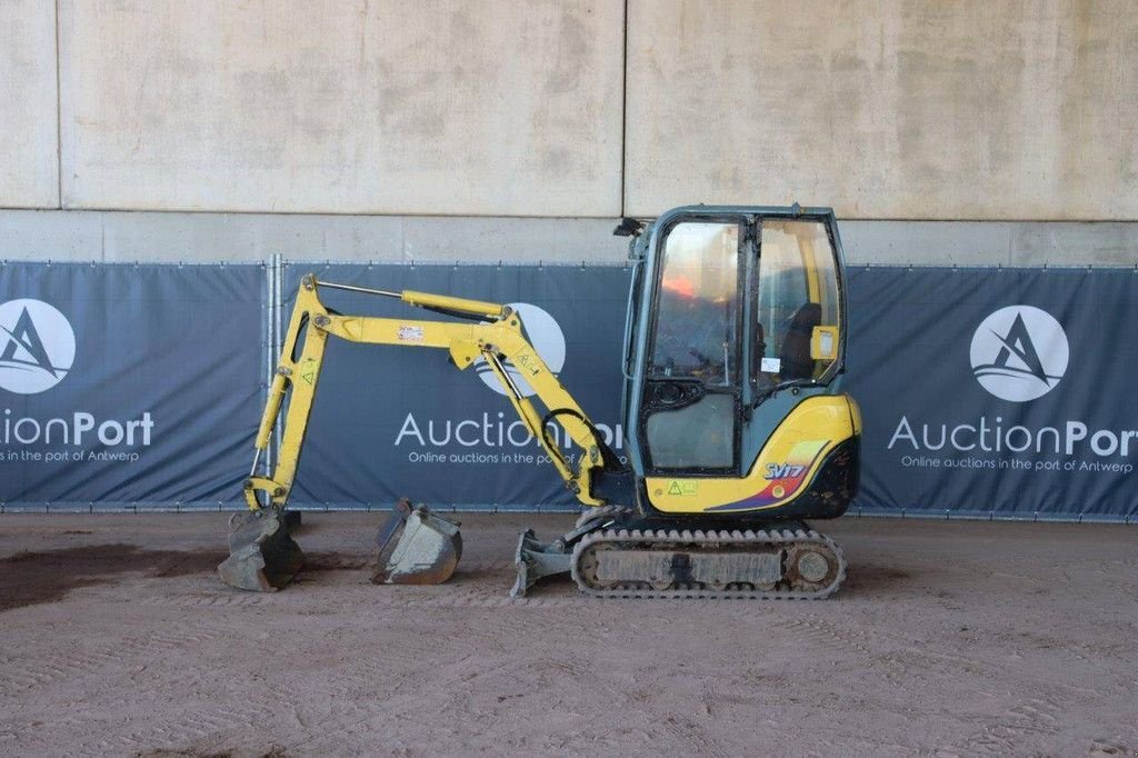 Minibagger van het type Yanmar SV17, Gebrauchtmaschine in Antwerpen (Foto 2)