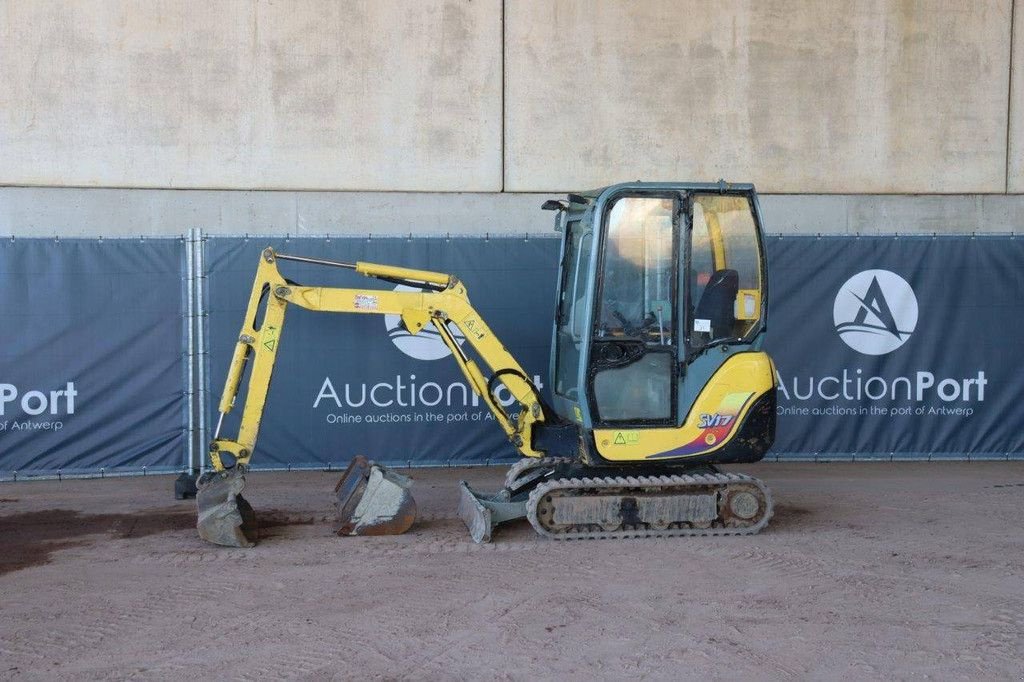 Minibagger del tipo Yanmar SV17, Gebrauchtmaschine en Antwerpen (Imagen 1)