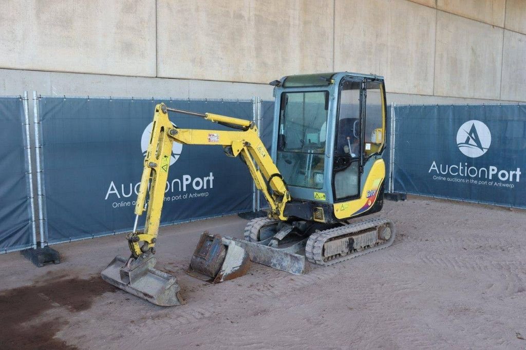 Minibagger typu Yanmar SV17, Gebrauchtmaschine w Antwerpen (Zdjęcie 9)