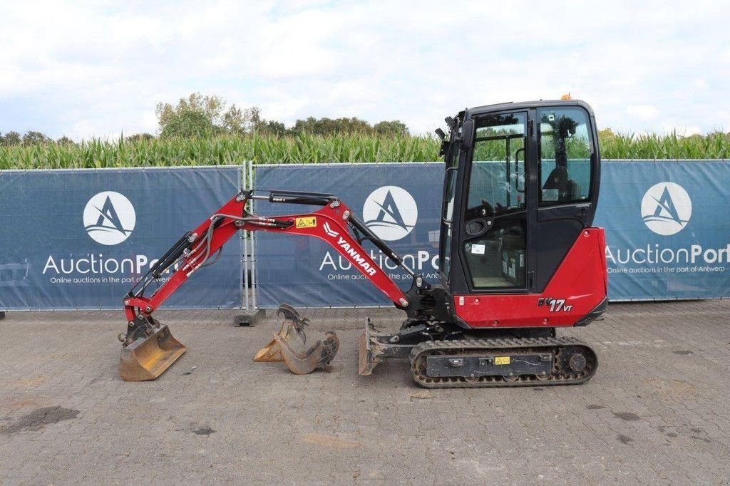 Minibagger des Typs Yanmar SV17VT, Gebrauchtmaschine in Antwerpen (Bild 2)