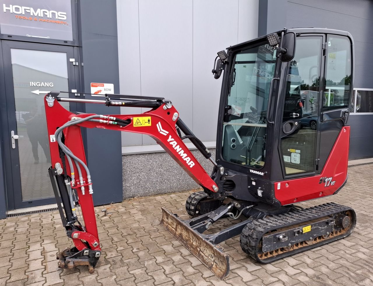 Minibagger типа Yanmar sv17vt, Gebrauchtmaschine в Hedel (Фотография 3)