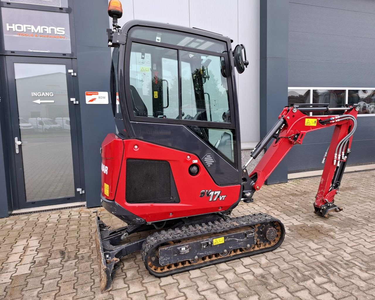 Minibagger des Typs Yanmar sv17vt, Gebrauchtmaschine in Hedel (Bild 2)