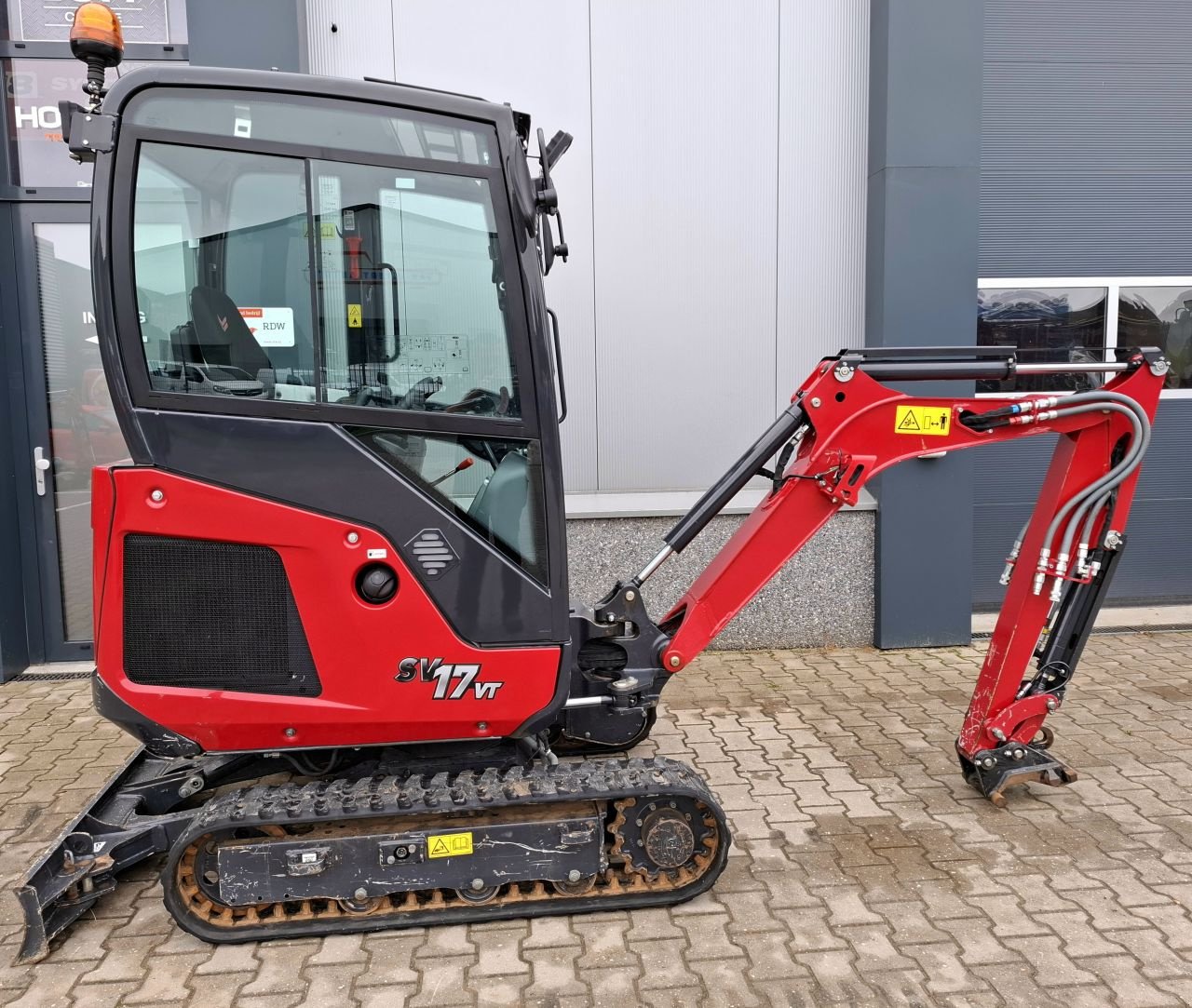 Minibagger van het type Yanmar sv17vt, Gebrauchtmaschine in Hedel (Foto 1)