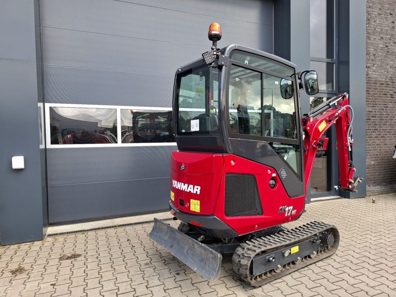 Minibagger van het type Yanmar Sv17vt, Gebrauchtmaschine in Hedel (Foto 3)