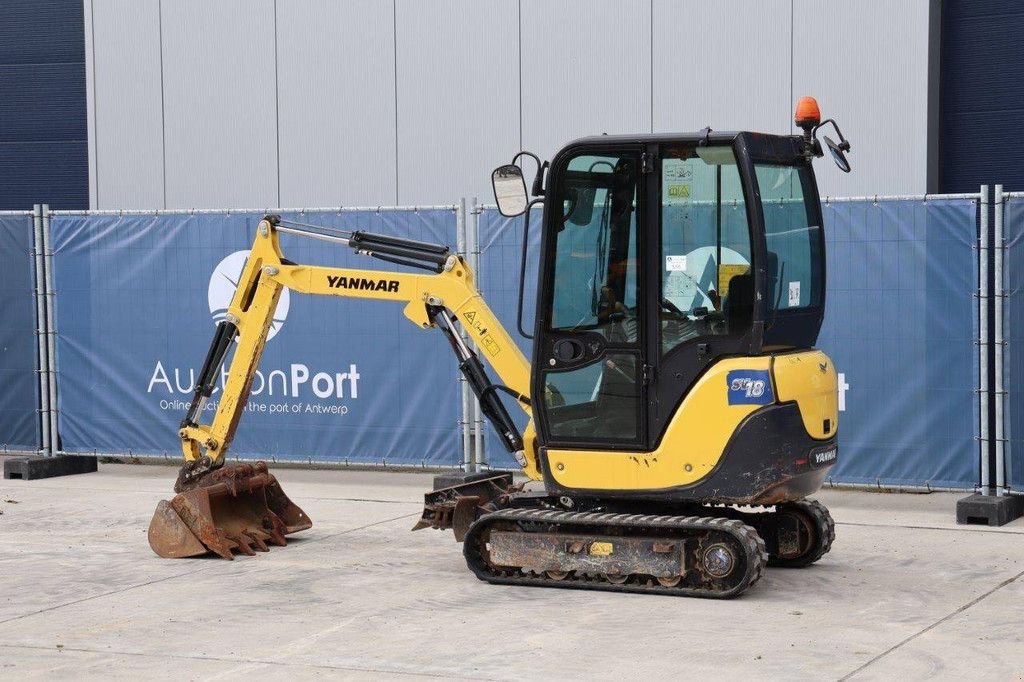 Minibagger typu Yanmar SV18, Gebrauchtmaschine w Antwerpen (Zdjęcie 3)