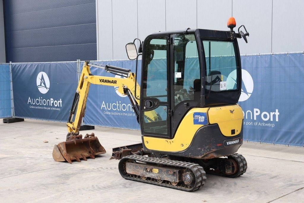 Minibagger del tipo Yanmar SV18, Gebrauchtmaschine en Antwerpen (Imagen 4)