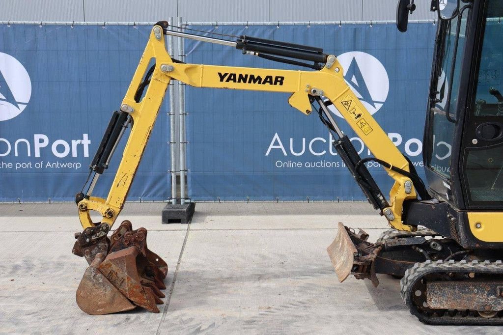 Minibagger typu Yanmar SV18, Gebrauchtmaschine w Antwerpen (Zdjęcie 11)