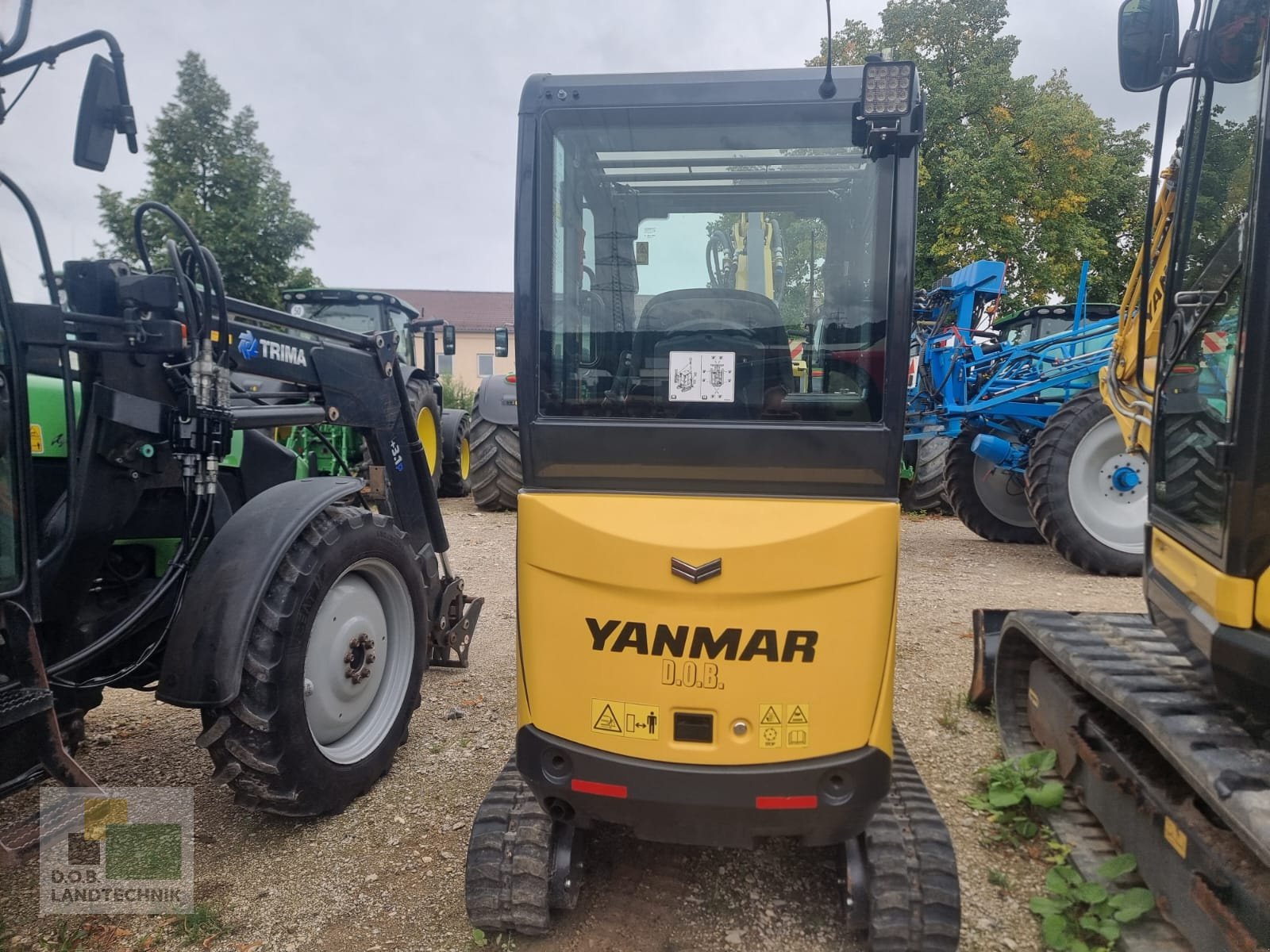 Minibagger van het type Yanmar SV19 SV 19, Gebrauchtmaschine in Regensburg (Foto 2)