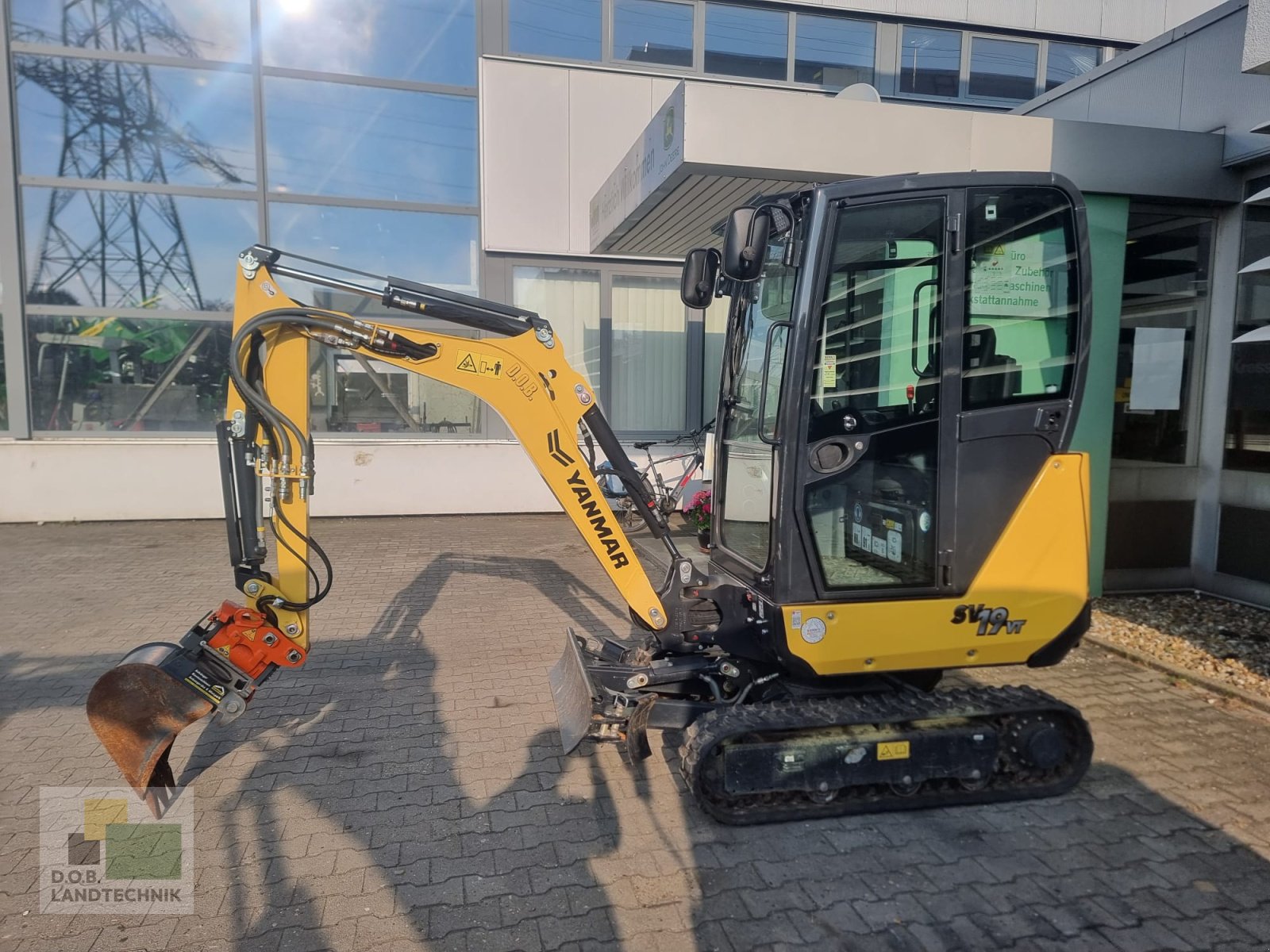 Minibagger van het type Yanmar SV19 SV 19, Gebrauchtmaschine in Regensburg (Foto 2)