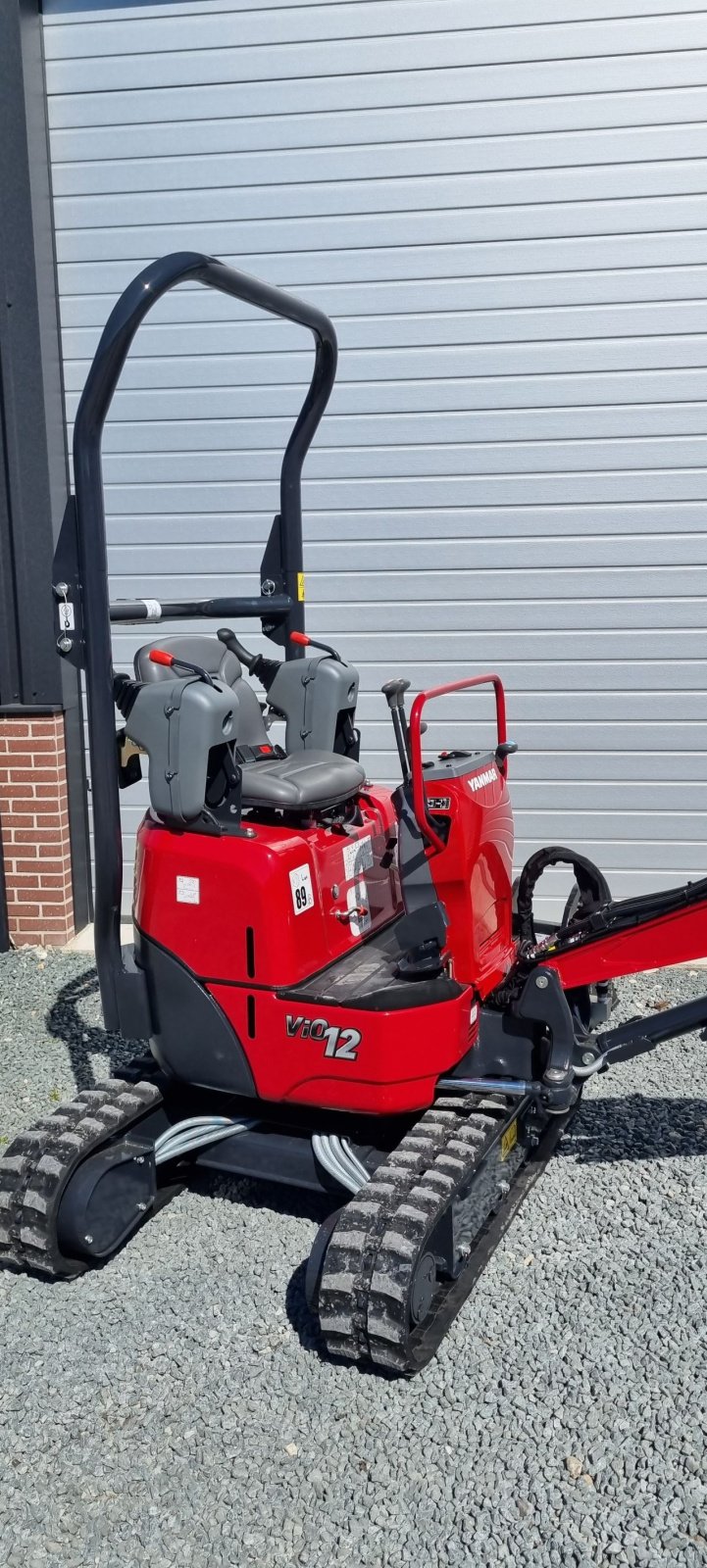 Minibagger Türe ait Yanmar VIO 12, Neumaschine içinde Hoogland (resim 8)