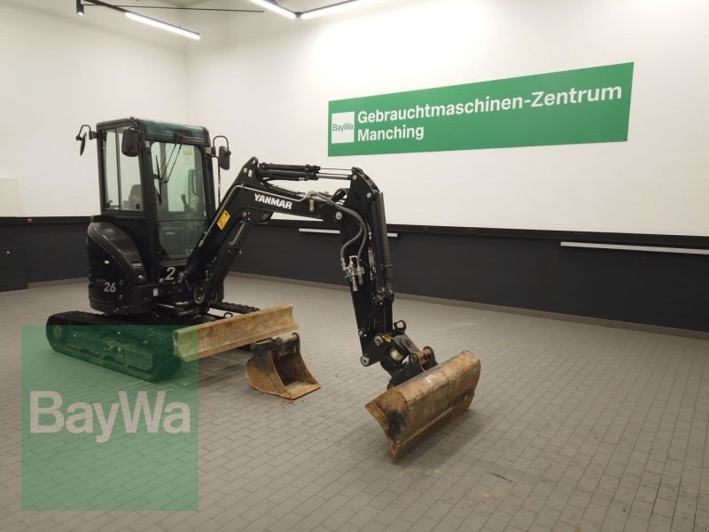 Minibagger des Typs Yanmar VIO 26, Gebrauchtmaschine in Manching (Bild 1)