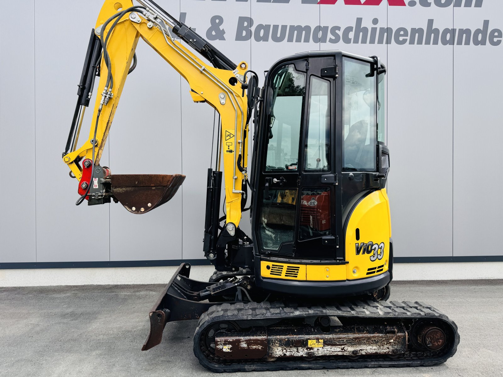 Minibagger Türe ait Yanmar VIO 33, Gebrauchtmaschine içinde Falkenstein (resim 2)