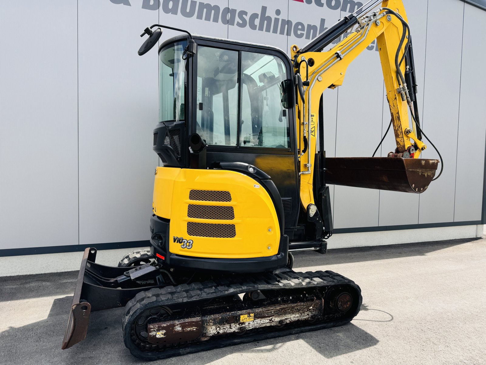 Minibagger Türe ait Yanmar VIO 33, Gebrauchtmaschine içinde Falkenstein (resim 6)