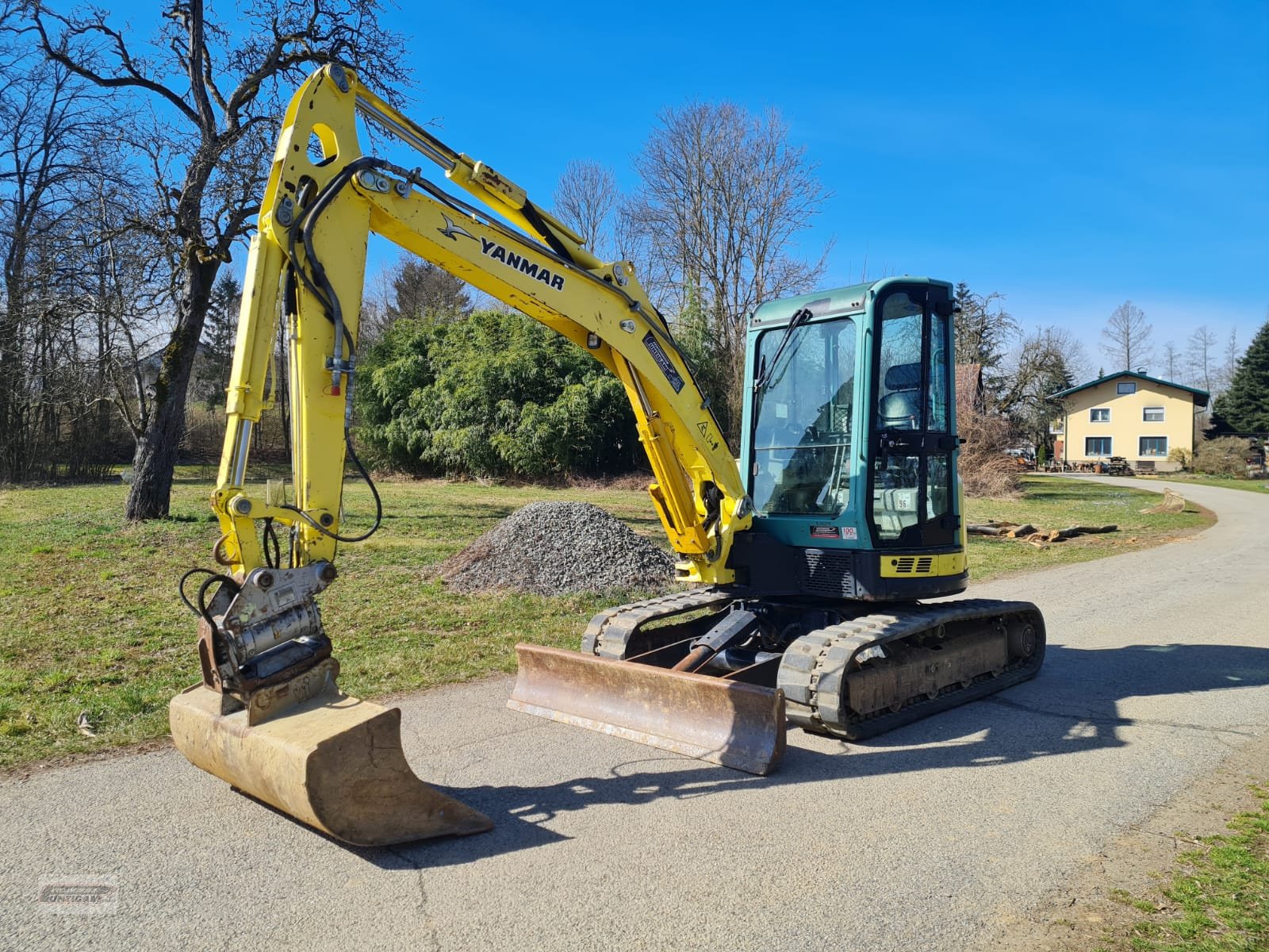 Minibagger типа Yanmar VIO 57-U, Gebrauchtmaschine в Deutsch - Goritz (Фотография 3)