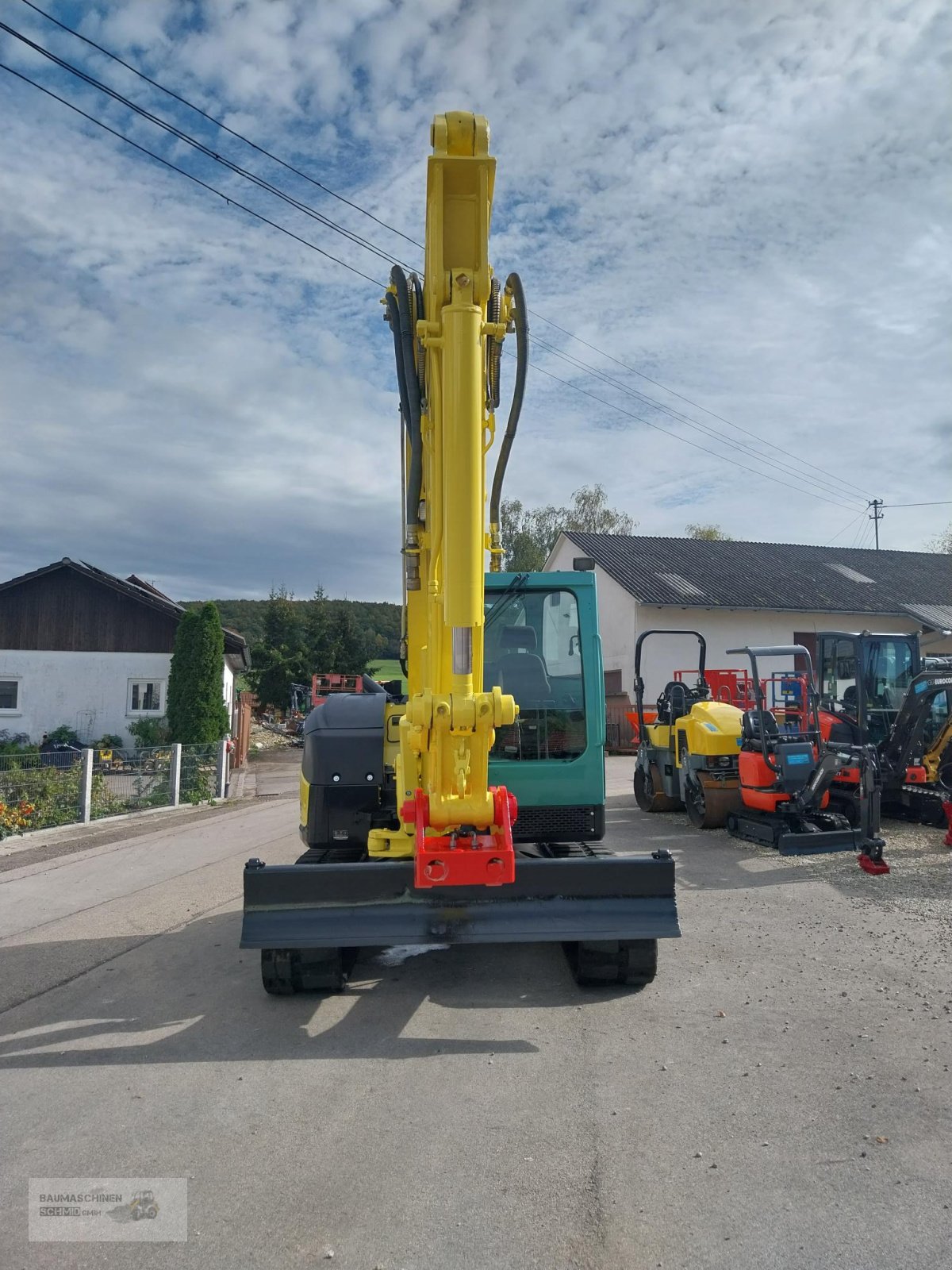 Minibagger van het type Yanmar Vio 80, Gebrauchtmaschine in Stetten (Foto 2)