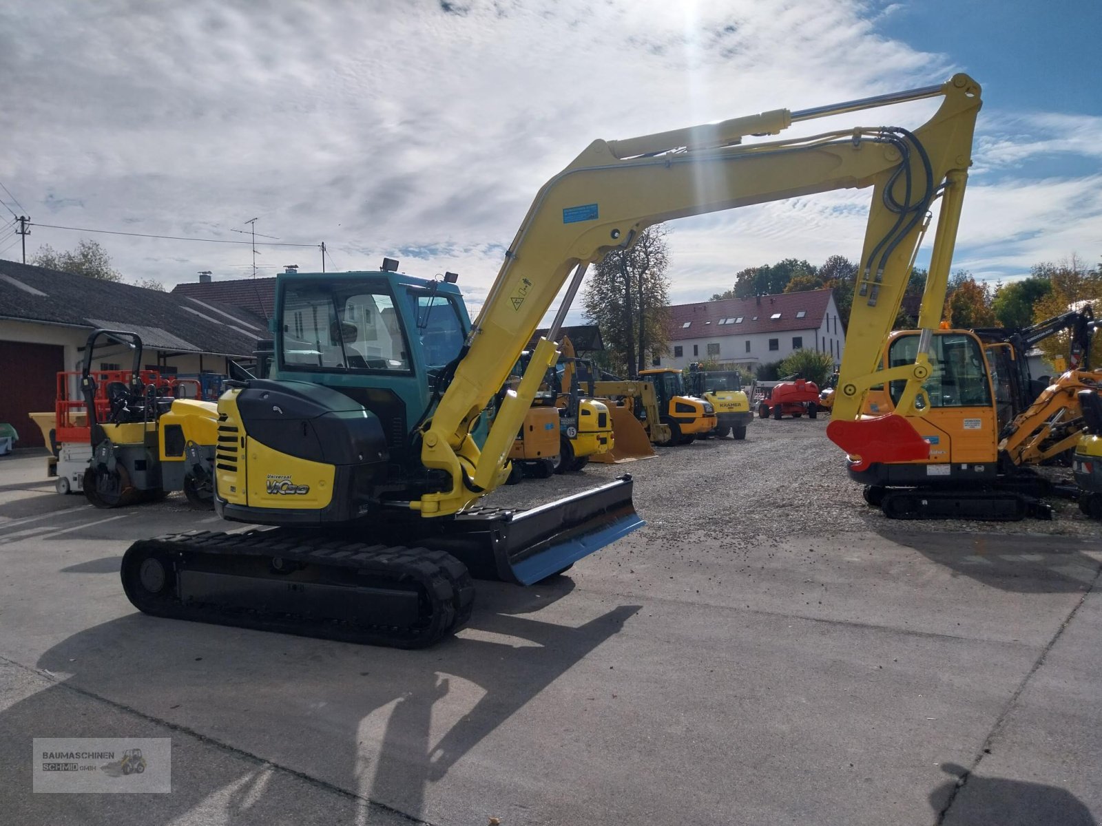 Minibagger Türe ait Yanmar Vio 80, Gebrauchtmaschine içinde Stetten (resim 3)