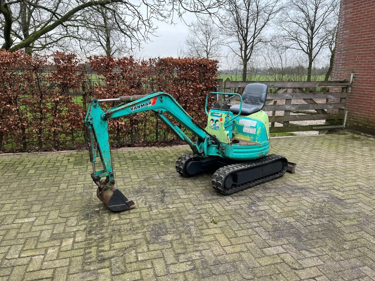 Minibagger typu Yanmar VIO10, Gebrauchtmaschine w Buggenum (Zdjęcie 10)