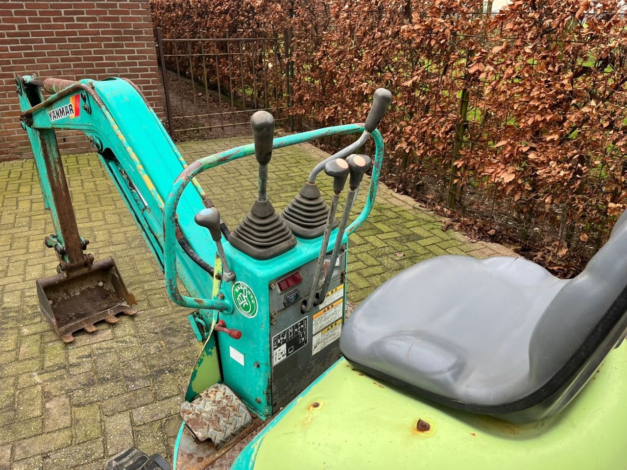 Minibagger typu Yanmar VIO10, Gebrauchtmaschine w Buggenum (Zdjęcie 7)