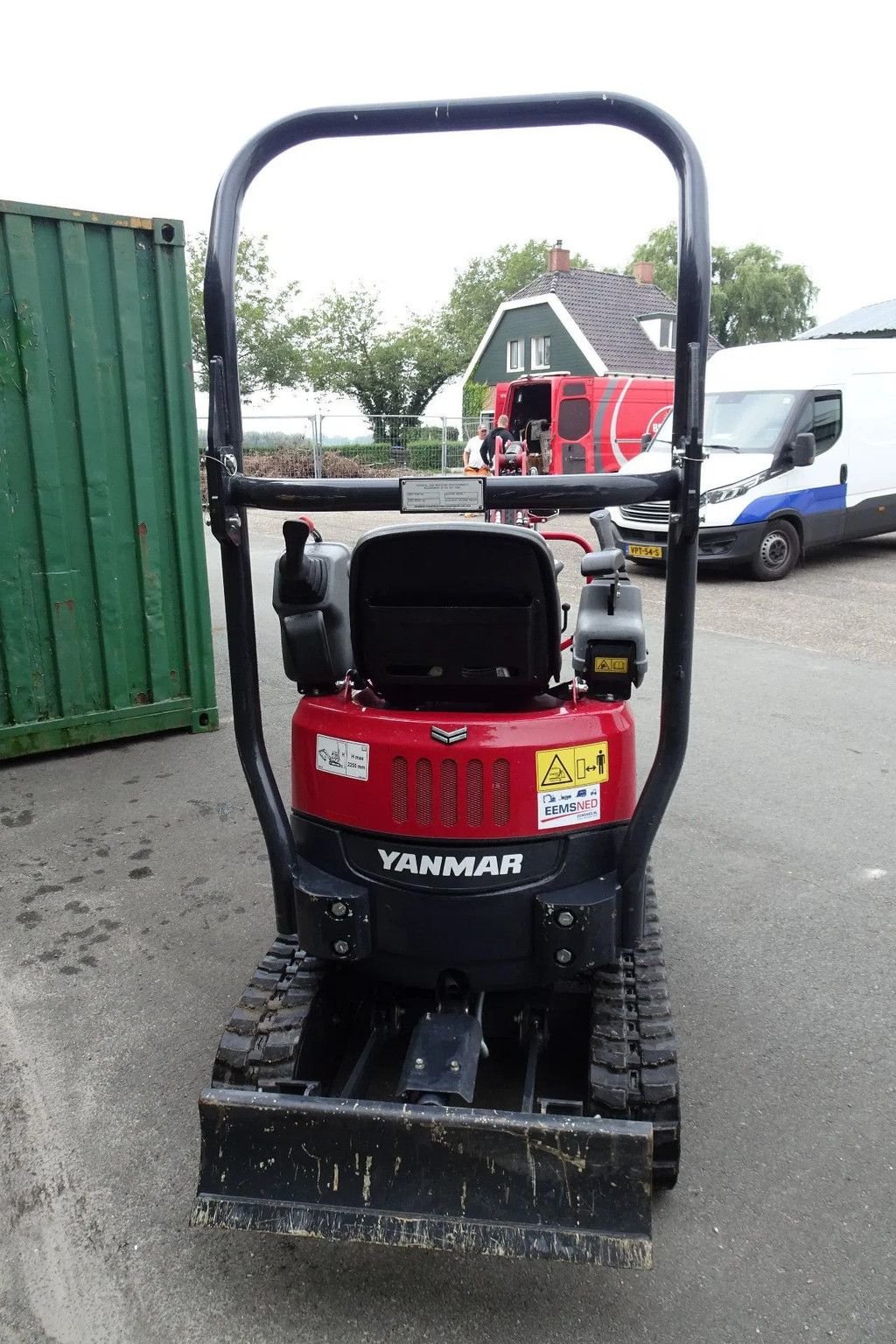 Minibagger van het type Yanmar VIO12 DEMO 100 draaiuren!!, Gebrauchtmaschine in Losdorp (Foto 4)