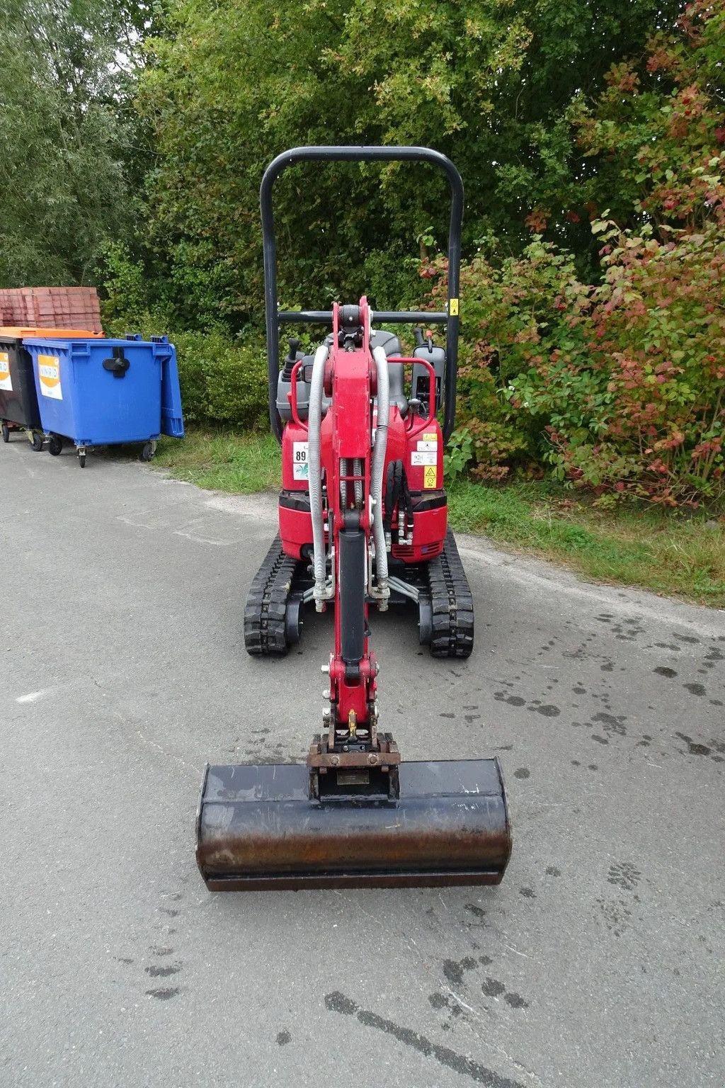 Minibagger van het type Yanmar VIO12 DEMO 100 draaiuren!!, Gebrauchtmaschine in Losdorp (Foto 7)