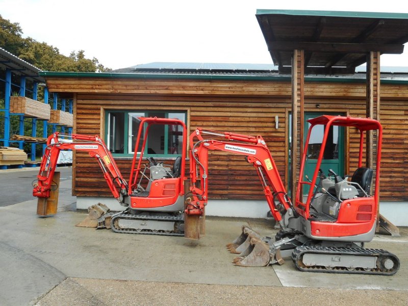 Minibagger of the type Yanmar VIO17 ( 1.765kg ) mit POWERTILT u. 3 Löffel, Gebrauchtmaschine in St. Nikolai ob Draßling